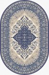 Isfahan - Leyla Ciemny Niebieski Owal (120/170, 140/190, 160/240)