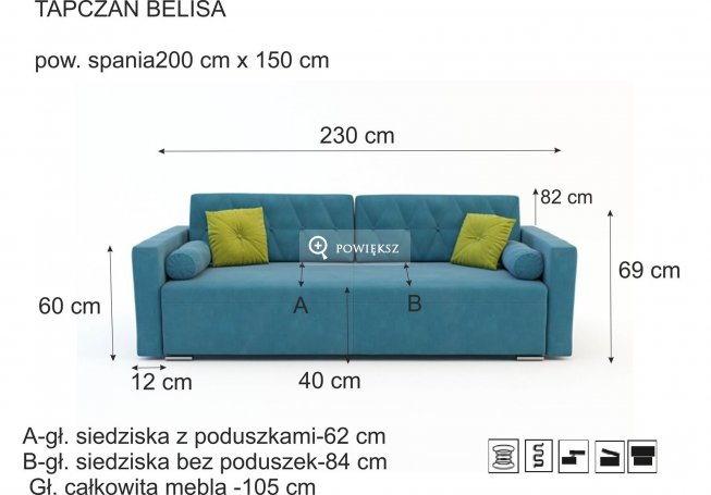 Sofa Belisa (A)