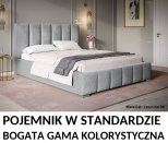 Łoże Tap. Bed Line 90/120/140/160/180/200 ze stelażem i pojemnikiem