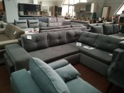 Liveo - Narożnik Hilton z pufami Prawy Expo