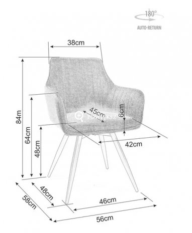 Krzesło Allo Autoreturn